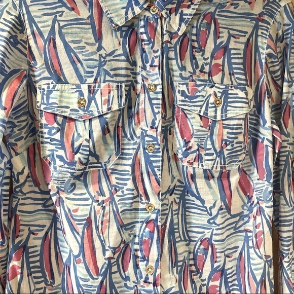 Lilly PULITZER CRUISER RESORT SHIRT - Picture 3 of 5